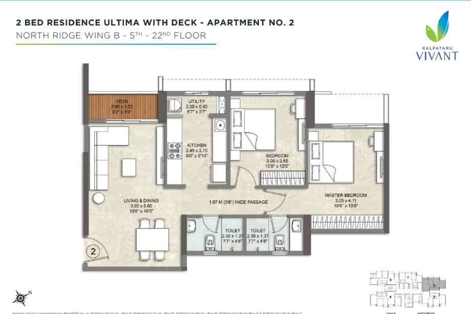 Kalpataru-Vivant-Floor-Plan-Apartment-No-2